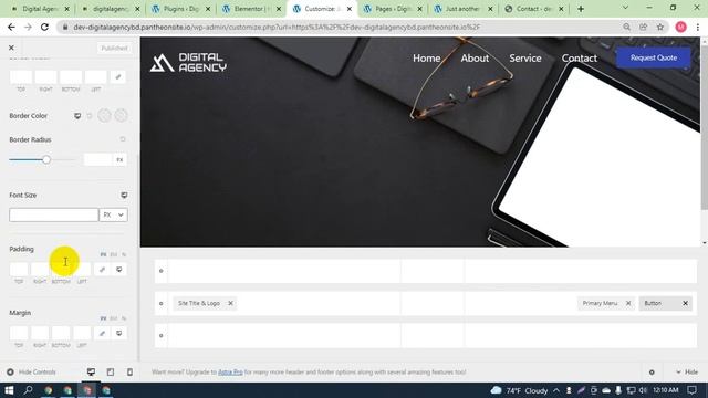 WordPress Theme Customization WordPress Website Design using Astra Theme and Elementor Plugin Part смотреть онлайн