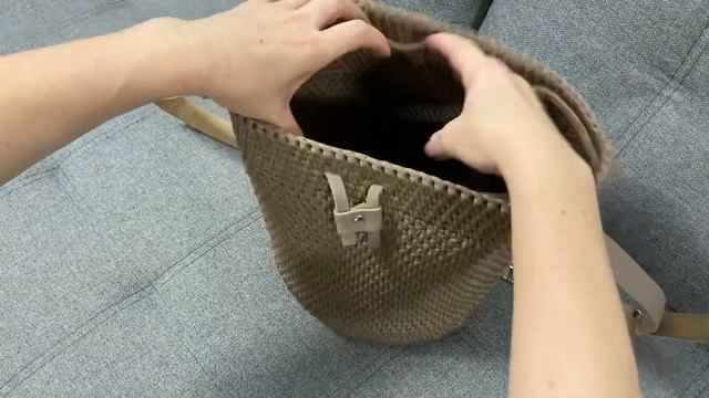 Сумка - торба из шнура смотреть онлайн