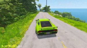 Тачки против огромных лежачих полицейских #21