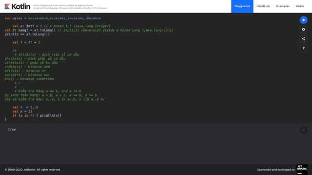B1. Lập trình Kotlin — Các kiểu dữ liệu | Data Types смотреть онлайн