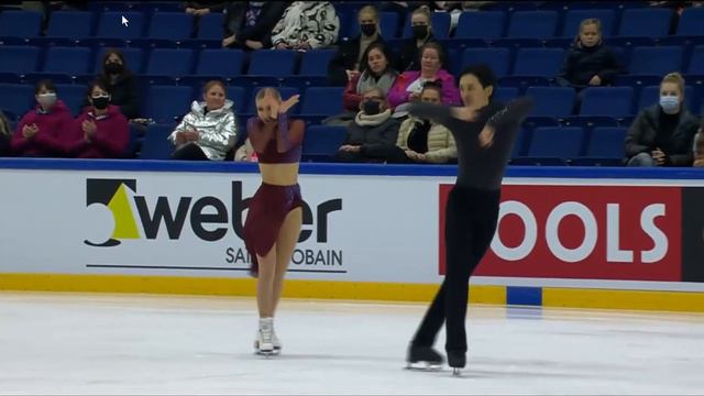 Finlandia Trophy2021 Holly HARRIS / Jason CHAN (AUS) FD смотреть онлайн