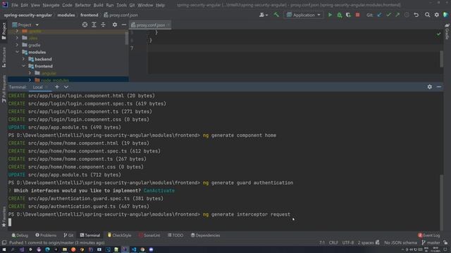 Request Interceptor And Authentication - Spring Security With Angular - Part 6 смотреть онлайн