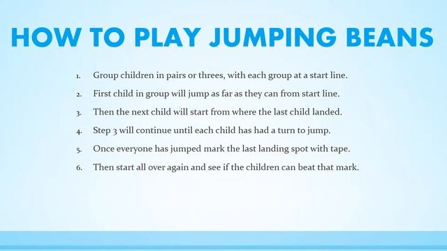 Jumping Beans Instructional Video смотреть онлайн