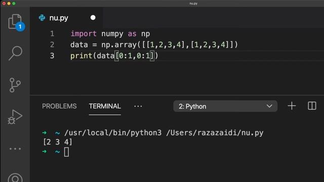 Python NumPy Tutorial for Absolute Beginners - #4 Array Slicing, Indexing & Looping смотреть онлайн