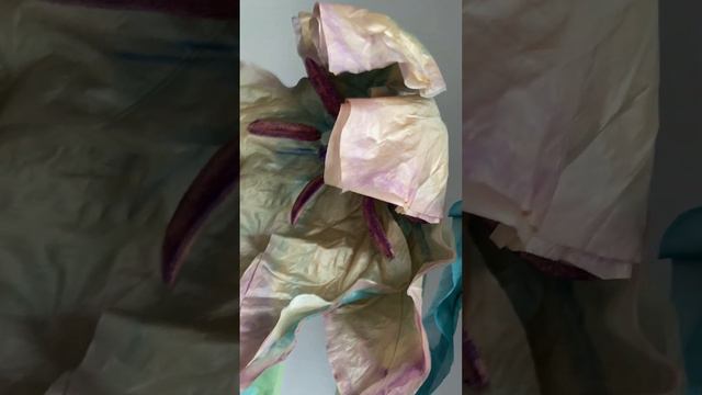 Цветок из ткани "фантазийный тюльпан" смотреть онлайн