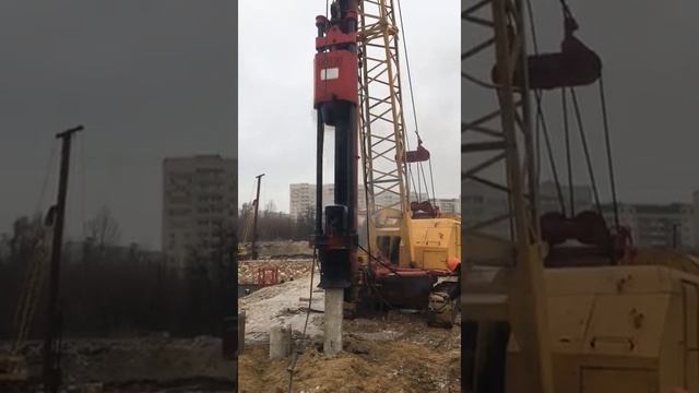 Забавка свай, молот DDT30 смотреть онлайн