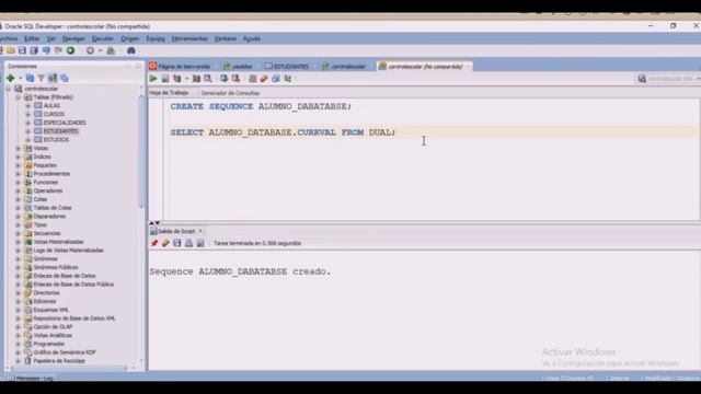 CREATE SEQUENCE - ORACLE смотреть онлайн