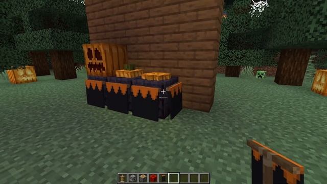 10 Minecraft Halloween Build Hacks to Decorate Your World! смотреть онлайн