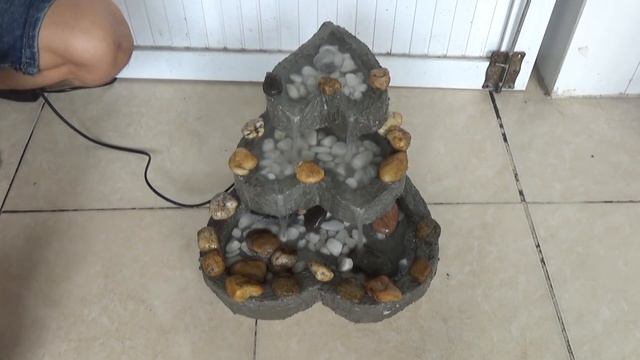 How make water heart fountain at home use styrofoam box TDT ideas смотреть онлайн