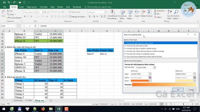 Định dạng có điều kiện | Conditional Formatting (Hay nhất) смотреть онлайн