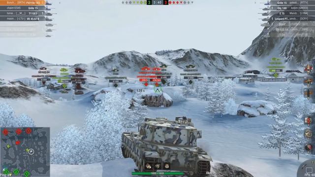 FV215b-183 | WoT Blitz | Краткий обзор