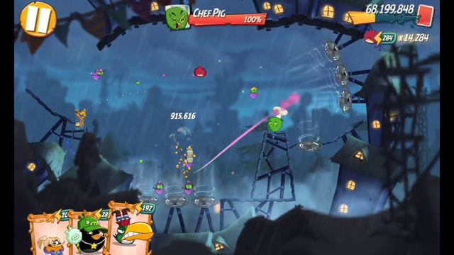 Angry birds 2 King Pig Panic 2024/03/14 & 2024/03/15 Pest controlling after Daily Challenge Today смотреть онлайн