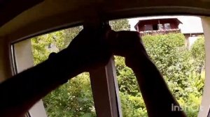 Москитная сетка на липучках.