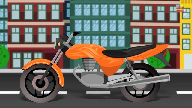 Sports Bike | Car Wash for Kids & Toddlers | Game Video смотреть онлайн
