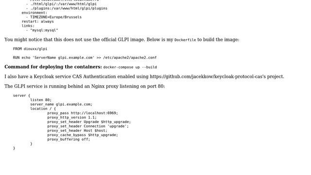 DevOps & SysAdmins: GLPI appending :80 to CAS Callback URL смотреть онлайн