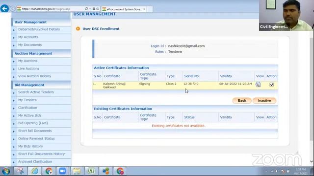E Tendering Live Session on My Accounts & My Documents 9112078538 смотреть онлайн
