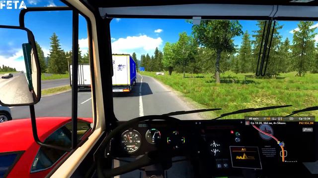 Везём Груз На Мазе В Санкт-Петербург / Euro Truck Simulator 2 смотреть онлайн