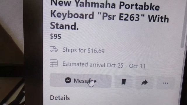 Yamaha PSR-E263 Portable Keyboard. Here's a Deal on FB Marketplace. смотреть онлайн