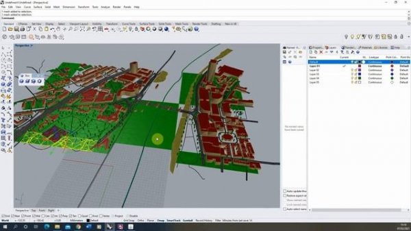 Open Street Map 3D to Rhino - Importing 3D Mapping Data - OSM2 World