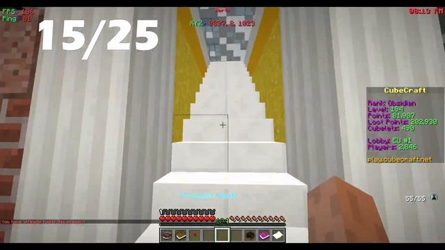 All 25 Present Hunt Locations Cubecraft Java Edition 2021 смотреть онлайн