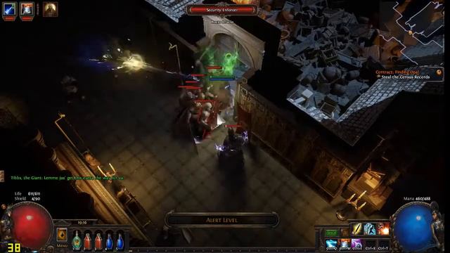 Path Of Exile. Heist: Finding Opal [Failed: Died In Most Funny Way Possible].