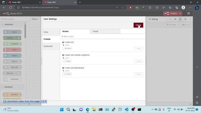 NodeRED விளக்கம் மற்றும் ESPhome device மூலம் வெப்பநிலை அறிதல் смотреть онлайн