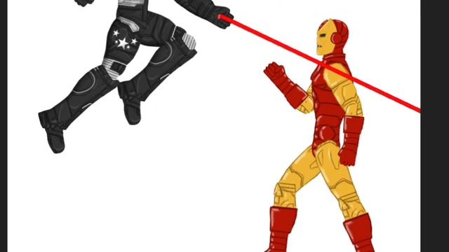 ВОИТЕЛЬ VS ЖЕЛЕЗНЫЙ ЧЕЛОВЕК (РИСУЕМ МУЛЬТФИЛЬМЫ 2) смотреть онлайн