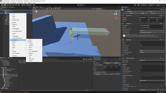Unity Stealth Game Part 6 - Enemy Setup смотреть онлайн