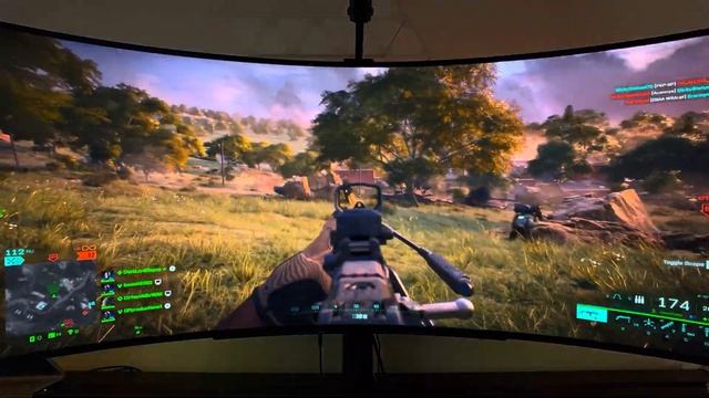 Battlefield 2042 REDUX is IMPRESSIVE on a LG 45GR95QE! OLED UltraWide Gaming Monitor смотреть онлайн