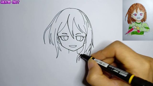 Dos And Donts Drawing Chara Undertale Cách vẽ và không nên Khi vẽ God Chara смотреть онлайн