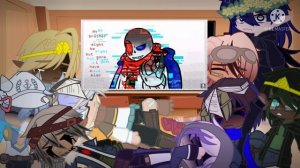 Sans AUs React To Fatal Error (pt.4)[flash warning]