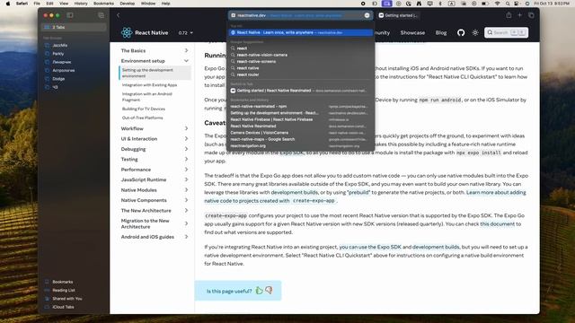 Начинаю писать новое приложение на Expo Go. React Native coding смотреть онлайн