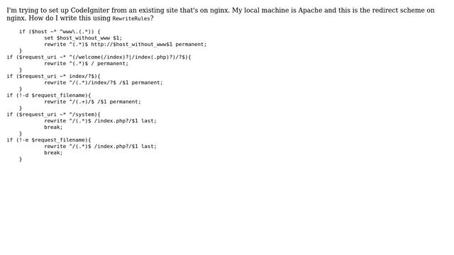 DevOps & SysAdmins: Convert nginx to Apache rewrites смотреть онлайн