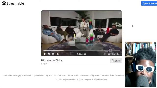Hitmaka fka Young Berg DESTROYS Diddy смотреть онлайн