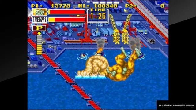 ACA NEOGEO KING OF THE MONSTERS gameplay смотреть онлайн