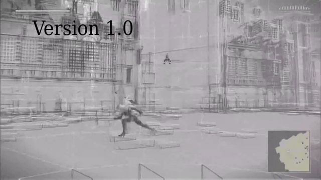NieR:Automata Church Wireframe Comparison Version 1.0 & 1.06 смотреть онлайн