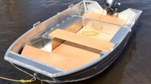 Обзор Сравнение алюминиевых лодок ВИЗА "Алюмакс" 300, 355 и 415