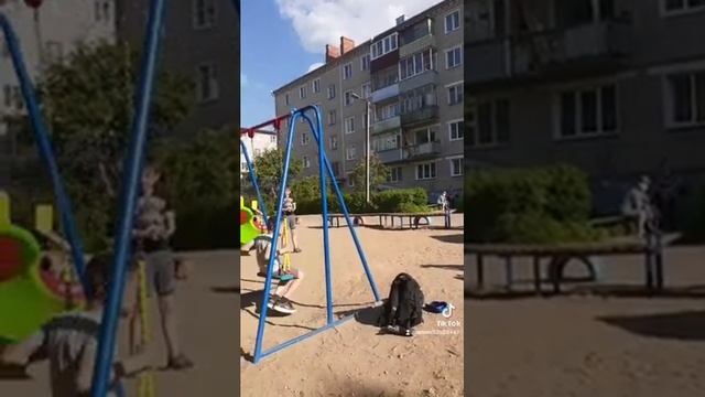 сальто с качели