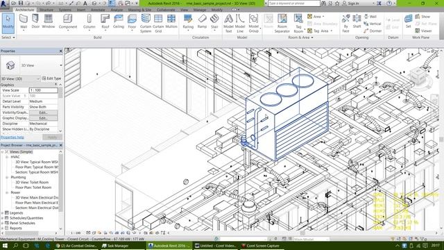 Test PC - Revit 2016 on K1100M смотреть онлайн