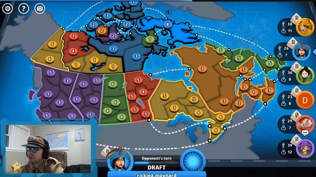 Risk Online Game #10 - Canada Map - Commentary With The General HD(Series 5) смотреть онлайн