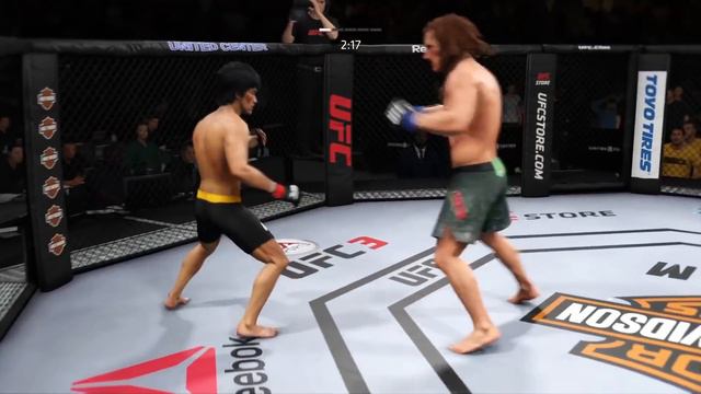 Bruce Lee vs. Tarzan (EA Sports UFC 3) - Epic Battle 💯 🐲 - Dragon Fights 🐉 смотреть онлайн