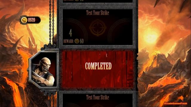 Mortal Kombat Komplete Edition - Test Your Strike All Challenges Gameplay Playthrough смотреть онлайн