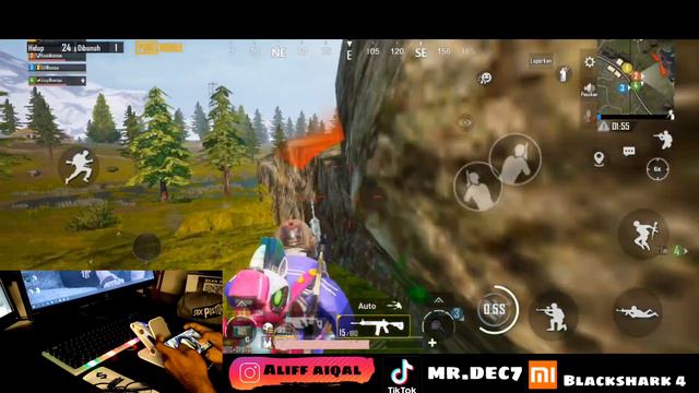 Blackshark 4 Test Gaming Pubg Mobile UltraHD Grafik + MasterTrigger Perfect Recoil | PUBG MOBILE смотреть онлайн