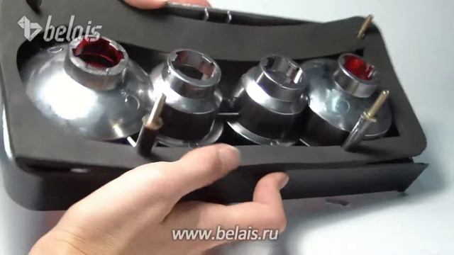 Задние фонари на ВАЗ 2106 (черные, эконом) — «Белайс» смотреть онлайн