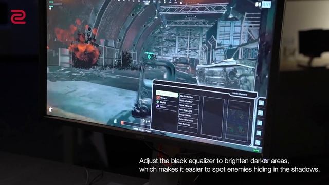 ZOWIE XL2411P - Black eQualizer for PUBG смотреть онлайн