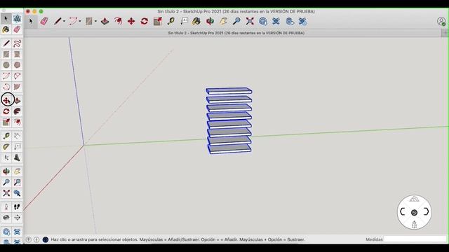 ? 10 PRIMEROS PASOS para DISEÑAR con SKETCHUP 2023. TUTORIAL SKETCHUP. PARTE I смотреть онлайн