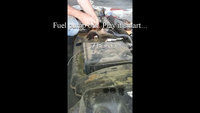 Chevrolet TrailBlazer, Envoy gas tank repair смотреть онлайн