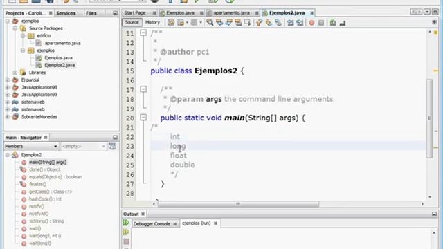 conversion de tipos de datos en java смотреть онлайн