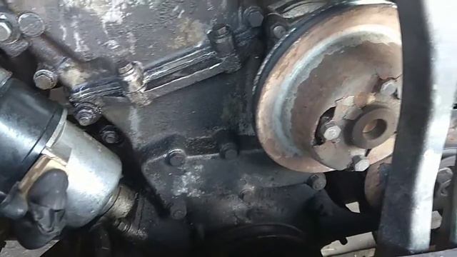 Замена шкива помпы Москвич 2141.mp4