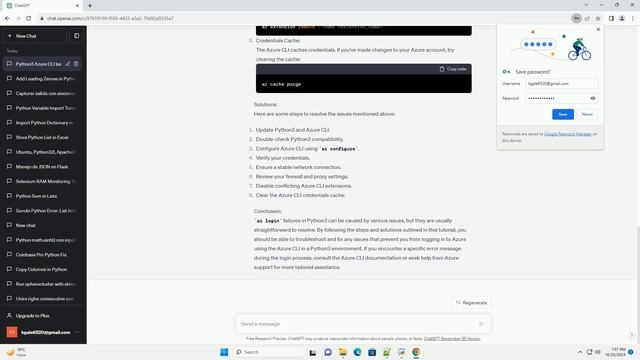 Python3 failing to az login смотреть онлайн
